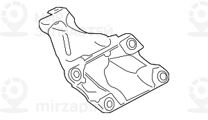 Несущий кронштейн двигателя Л
 BMW 22116784825