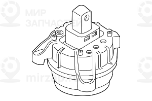 Резиновая подушка П
 BMW 22116786528