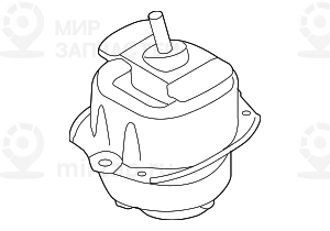 Резинометаллический шарнир
 BMW 22116786836