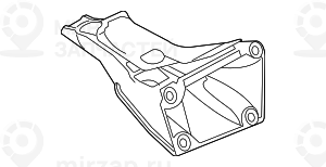 Несущий кронштейн двигателя л
 BMW 22116788609