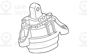 Резиновая Подушка Л
 BMW 22116858975