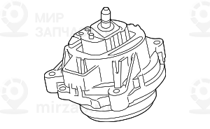 Motorlager Links
 BMW 22116859413