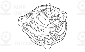 Подушка Крепления Двигателя П
 BMW 22116859414