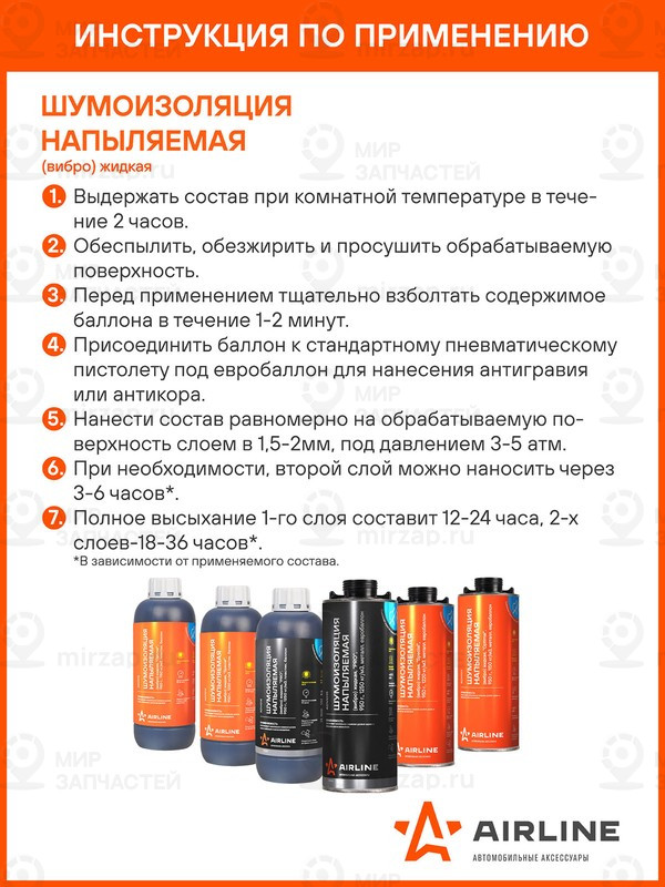 Запчасть AirLine ADVI014