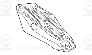 Motortragbock Links
 BMW 22116861555