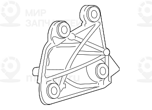 Motortragbock Rechts
 BMW 22116871208