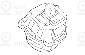 Motorlager Rechts
 BMW 22118089822