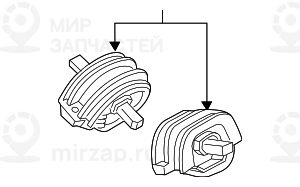 Резинометаллический шарнир
 BMW 22316777388