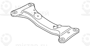 Опорная балка коробки передач
 BMW 22316778059