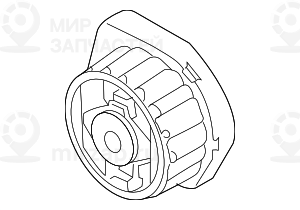 Резинометаллический шарнир
 BMW 22316786566