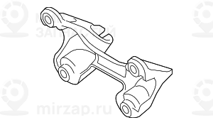 Несущий кронштейн КПП
 BMW 22326760306