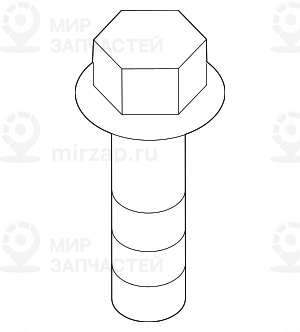 Болт с шестигранной головкой с шайбой M8X22-8.8-ZNS3
BMW 22326760945