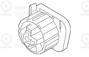 Резинометаллический Шарнир
 BMW 22326780026