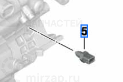 Выключатель фонарей заднего хода M12X1.5
 BMW 23147524811