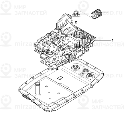 Austausch Reparatursatz Mechatronik
 BMW 24009894681