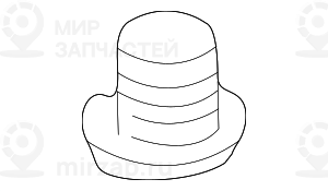 Резьбовая пробка M16X1,5
 BMW 24117571242
