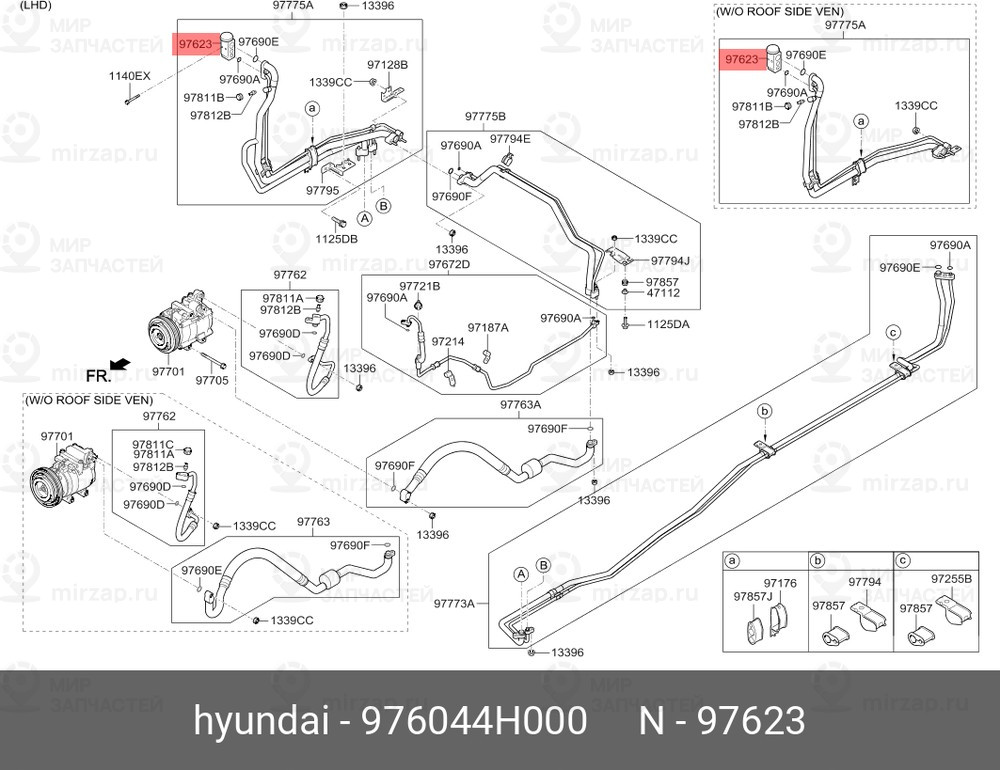 Запчасть HYUNDAI 976044H000