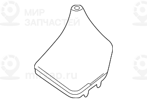 чехол рычага перекл. передач кожа SCHWARZ
 BMW 25111222755