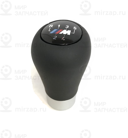 Головка рычага ПП кожа/эмблема M/5-ступ. SCHWARZ
 BMW 25117896031