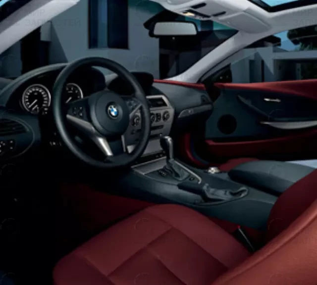 Ручка рычага селектора кожа/пластм.зажим TITAN II DUNKEL
 BMW 25167522365