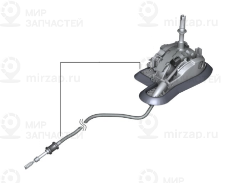 Механизм переключения передач стептроник
 BMW 25167603763
