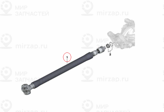 Gelenkwelle Cfk
 BMW 26107857629