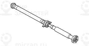 Карданный Вал Акпп L=1524Mm
 BMW 26108605231