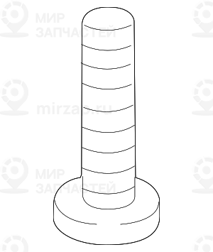 Винт с плоской головкой M6X24
BMW 28107842386