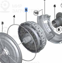 Двухдисковое сцепление
 BMW 28407842841