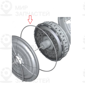 Кольцо круглого сечения 304X3,5
 BMW 28407842844