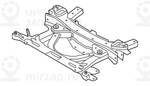 Балка переднего моста
 BMW 31106857710