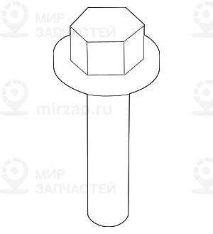 Sechskantschraube Mit Scheibe
 BMW 31106870648