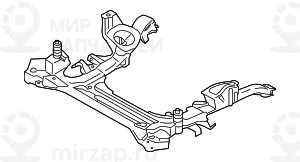 Vorderachstrдger
 BMW 31106872121
