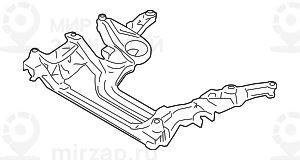 Vorderachstrдger
 BMW 31106887340