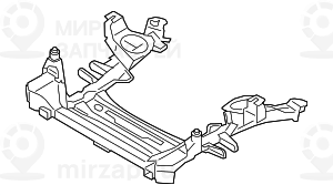 балка переднего моста
 BMW 31116787915