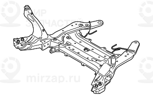 Vorderachstrдger
 BMW 31116872729