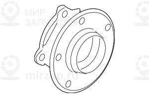 Radnabe Mit Lager Vorne
 BMW 31206872888