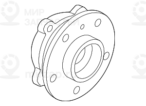 Radnabe Mit Lager
 BMW 31208845775