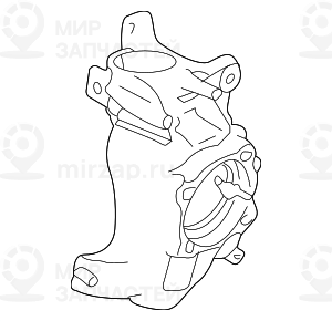 Опора поворотная Л
 BMW 31211096495
