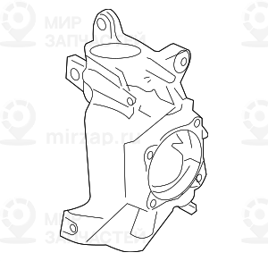 Опора поворотная Л
 BMW 31216760953