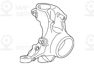 Опора поворотная П
 BMW 31216768316
