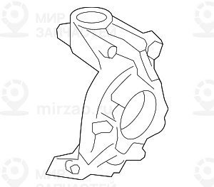 Поворотная опора л, регулировка развала
 BMW 31216856535
