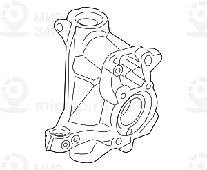 Schwenklager Sturzkorrekt
 BMW 31216882600