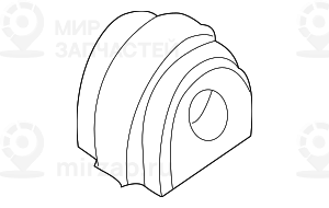Резинометаллич.шарнир стабилизатора D=21,8MM
 BMW 31303404065