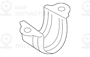 Удерживающая скоба стабилизатора
 BMW 31306792207