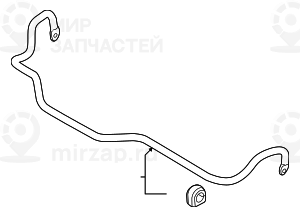 Stabilisator Mit Gummilag
 BMW 31306873990