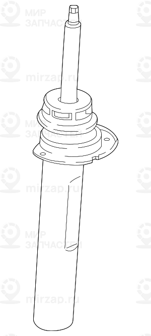 Federbein Vorn Links
 BMW 31306886755
