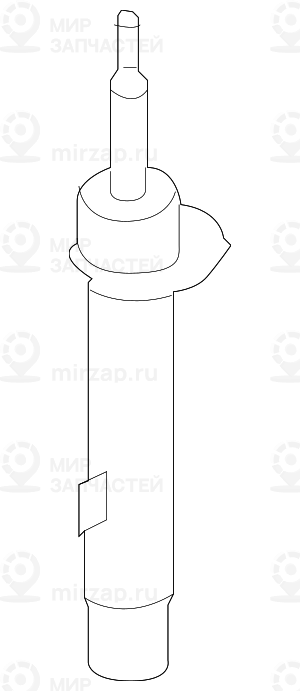 Federbein Vorn Rechts
 BMW 31312289536