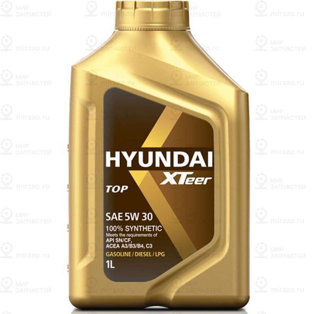 Масло Моторное Hyundai Xteer Top 5W-30 1 Л 1011004 HYUNDAI XTEER 1011004