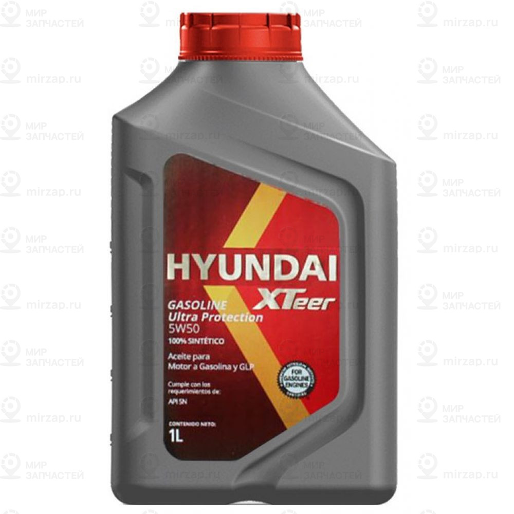 Масло Моторное Hyundai Xteer Gasoline Ultra Protection 5W-50 1 Л 1011129 HYUNDAI XTEER 1011129